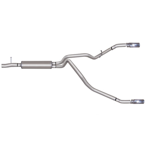 2.5in Cat-Back Dual Split Exhaust w/3.5in Tip <br> 2011-2016 Ford F-250 F-350 Super Duty 6.2L