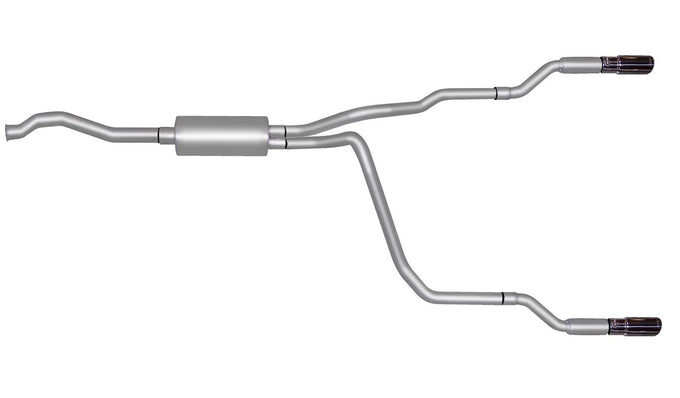 1.75in Cat-Back Dual Split Exhaust w/3in Tip <br> 98-11 Mazda B-Series, Ford Ranger
