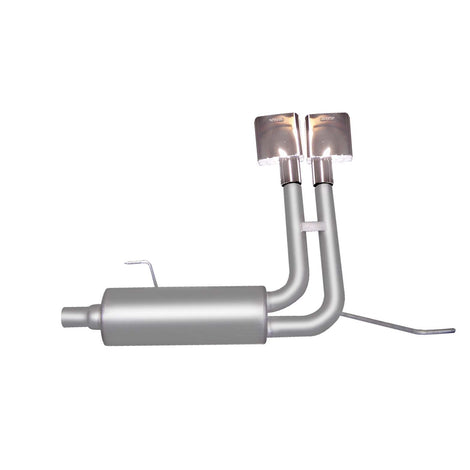2.5in Cat-Back Super Truck Exhaust w/3.5in Tip <br> 04-08 Ford F-150, 06-08 Lincoln Mark LT 4.6L,5.4L