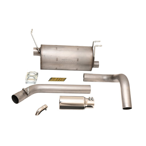 3.5in Stainless Cat-Back Single Exhaust System <br> 16-22 Ford F53 Chassis 6.8L