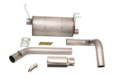 3.5in Stainless Cat-Back Single Exhaust System <br> 16-22 Ford F53 Chassis 6.8L