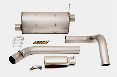 RV Power Cat-Back Single Exhaust System, Stainless <br> 2006-2009,2011-2015 Ford F-53 Motorhome Chassis