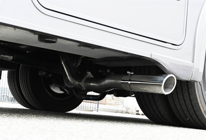 RV Power Cat-Back Single Exhaust System, Stainless <br> 2016-2025 Ford F-53 Motorhome Chassis