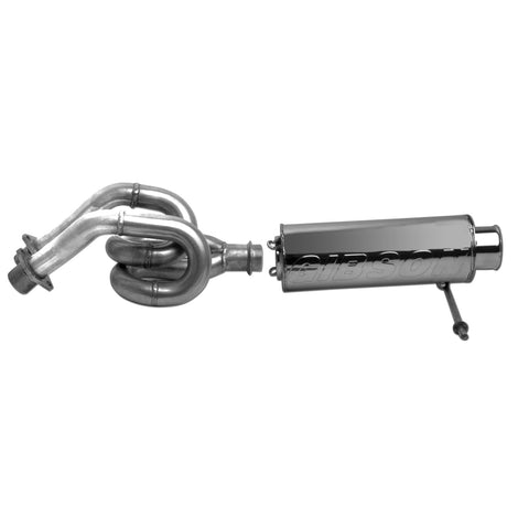 Yamaha UTV Single Exhaust System, Stainless <br> 2004-2007 Yamaha YXR66F Rhino 660