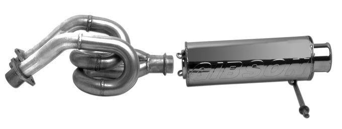 Yamaha UTV Single Exhaust System, Stainless <br> 2004-2007 Yamaha YXR66F Rhino 660