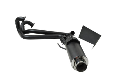 Polaris UTV Single Exhaust System, Black Ceramic <br> 08-12 Polaris Ranger RZR 800 EPS S