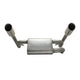 2.25in Dual Exhaust - Stainless <br> 2014 Polaris RZR XP 1000 EPS RZR XP 4 1000 EPS