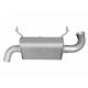 2.25in Single Exhaust - Stainless <br> 15-17 Polaris RZR XP 1000 EPS RZR XP 4 1000 EPS