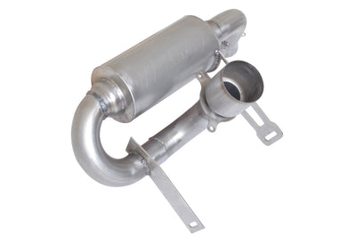 2.5in Single Exhaust - Stainless <br> 17-24 Can-Am Maverick X3 Series