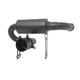 2.5in Single Exhaust System - Black Ceramic <br> 17-24 Can-Am Maverick X3 Series