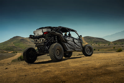 Can-Am UTV Dual Exhaust, Stainless <br> 17-24 Can-Am Maverick X3 Series
