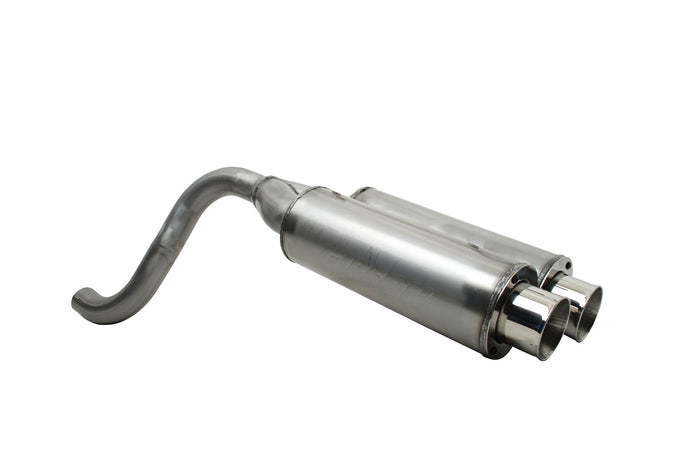 Kawasaki UTV Dual Exhaust, Stainless <br> 12-23 Kawasaki KRT750 Teryx4