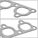 Exhaust Manifold Gasket & Muffler Tip <BR>90-01 Acura Integra, 99-00 Honda Civic, 97-01 CR-V