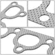 Exhaust Manifold Gasket & Muffler Tip <BR>90-01 Acura Integra, 99-00 Honda Civic, 97-01 CR-V