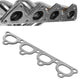 Exhaust Manifold Gasket & Muffler Tip <BR>90-01 Acura Integra, 99-00 Honda Civic, 97-01 CR-V
