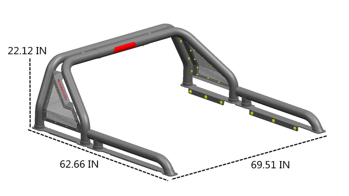 Gladiator Roll Bar Kit <br>19-23 Nissan Titan, 19-23 Titan XD