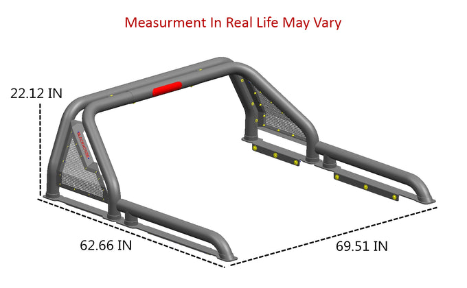 Gladiator Roll Bar Kit <br>14-23 Chevy Silverado 1500, 2500, 3500 HD