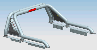 Gladiator Roll Bar <br>15-23 GMC Canyon, Chevy Colorado, Toyota Tacoma