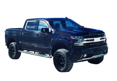 Extreme Wheel-to-Wheel Side Steps <br>19-24 Chevy Silverado, GMC Sierra 1500-3500 HD