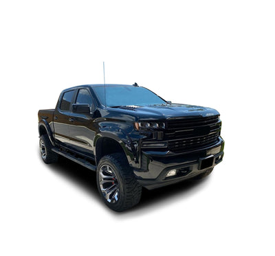Extreme Wheel-to-Wheel Side Steps <br>19-24 Chevy Silverado, GMC Sierra 1500-3500 HD