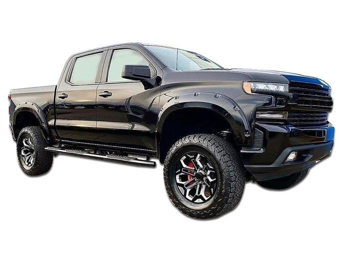 Extreme Wheel-to-Wheel Side Steps <br>19-24 Chevy Silverado, GMC Sierra 1500-3500 HD