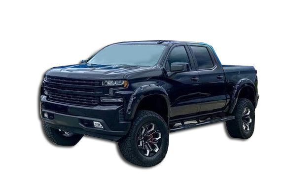 Extreme Wheel-to-Wheel Side Steps <br>19-24 Chevy Silverado, GMC Sierra 1500-3500 HD