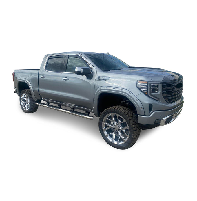 Extreme Wheel-to-Wheel Side Steps <br>19-24 Chevy Silverado, GMC Sierra 1500-3500