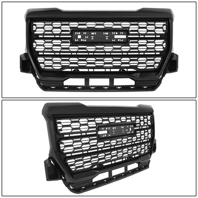 Black Honeycomb Style Mesh Front Upper Grille<br>21-22 GMC Canyon
