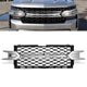 Badgeless Honeycomb Mesh Front Grille<br>19-21 Chevy Silverado 1500, 2022 LTD
