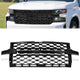 Glossy Black Honeycomb Style Mesh Front Grille<br>19-22 Chevy Silverado 1500, 2022 1500 LTD