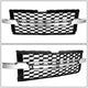 Black/Chrome Honeycomb Style Mesh Front Grille<br>19-22 Chevy Silverado 1500, 2022 1500 LTD