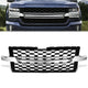Black/Chrome Honeycomb Style Mesh Front Grille<br>19-22 Chevy Silverado 1500, 2022 1500 LTD