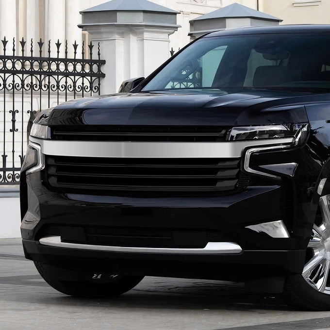 Chrome Bezel Front Grille<br>21-24 Chevy Suburban Tahoe