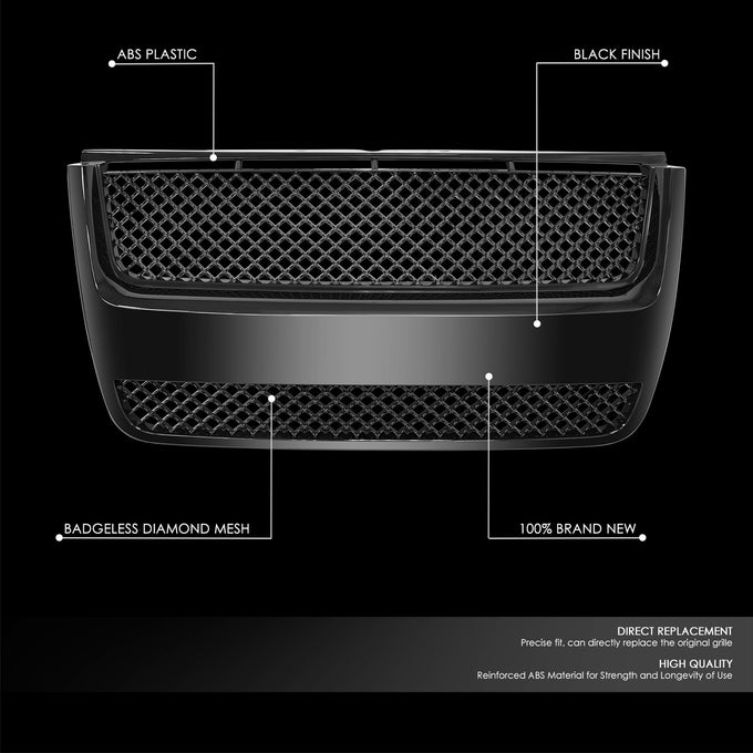 Badgeless Diamond Mesh Grille<br>07-10 Ford Explorer Sport Trac