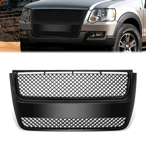 Badgeless Diamond Mesh Grille<br>07-10 Ford Explorer Sport Trac