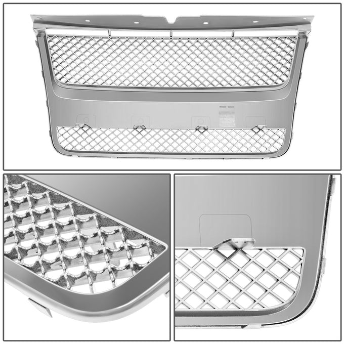 Badgeless Diamond Mesh Grille<br>07-10 Ford Explorer Sport Trac