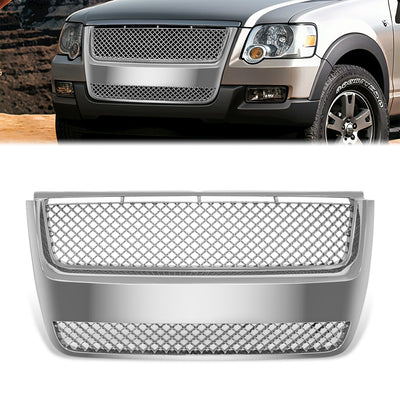 Badgeless Diamond Mesh Grille<br>07-10 Ford Explorer Sport Trac
