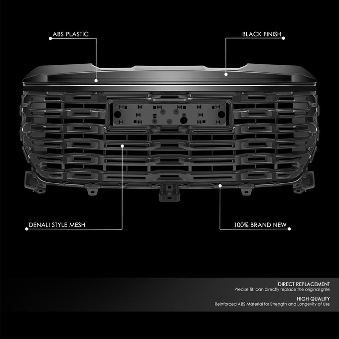 Denali Style Mesh Grille<br>22-25 GMC Sierra 1500