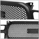 Matte Black Round Mesh Front Grille<br>00-06 GMC Yukon XL 1500 2500, 99-02 Sierra 1500 2500