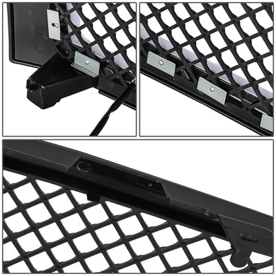 Diamond Mesh LED DRL Front Grille <br>07-13 Chevy Silverado 1500
