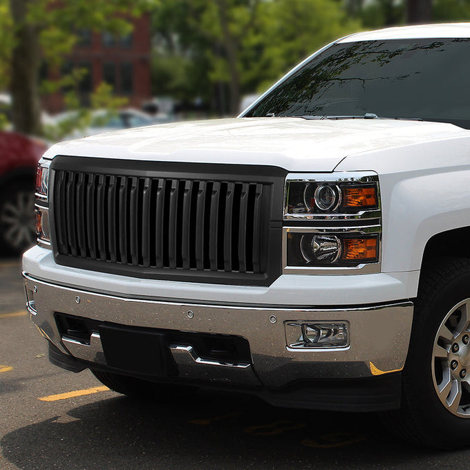 Vertical Fence Front Grille <br>14-18 Chevrolet Silverado 1500
