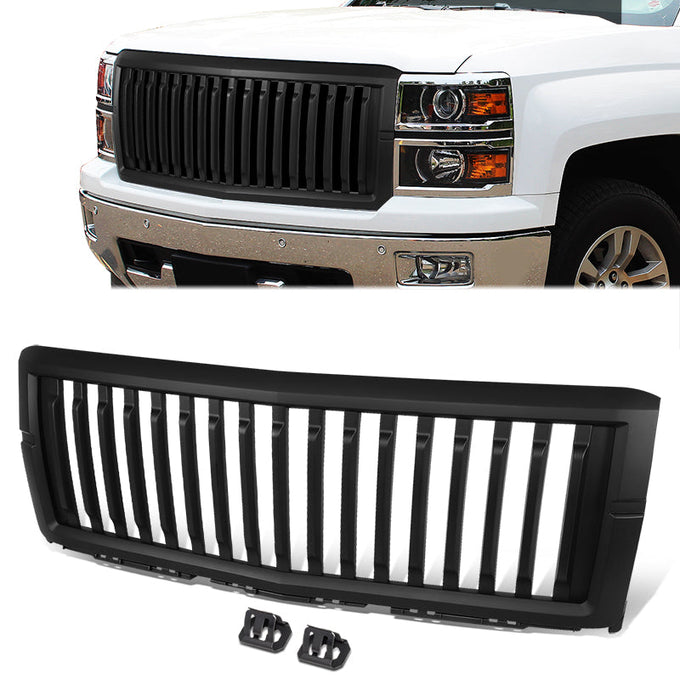 Vertical Fence Front Grille <br>14-18 Chevrolet Silverado 1500