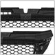 Black RS Style Front Grille w/o Parking Sensor Holes<br>09-13 Audi A3, A3 Quattro