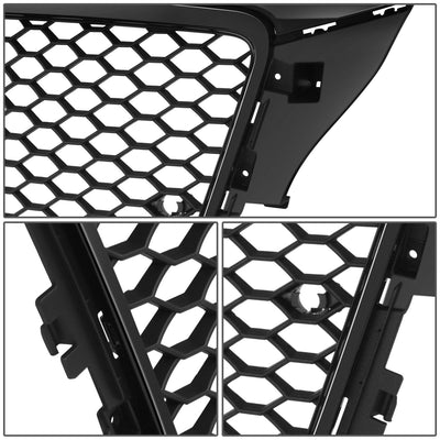 RS4 Style Front Mesh Grille w/ Parking Sensor Holes <br>09-13 Audi A3