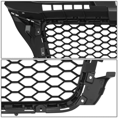 RS4 Style Front Mesh Grille w/ Parking Sensor Holes <br>09-13 Audi A3