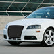 RS4 Style Front Mesh Grille w/ Parking Sensor Holes <br>09-13 Audi A3