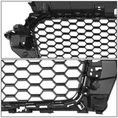 RS3 Front Grille Assembly w/ Parking Sensor Holes <br>14-16 Audi A3 Quattro S3