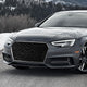 RS4 Front Mesh Grille Assembly w/o Sensor Holes <br>17-19 Audi A4 Quattro S4