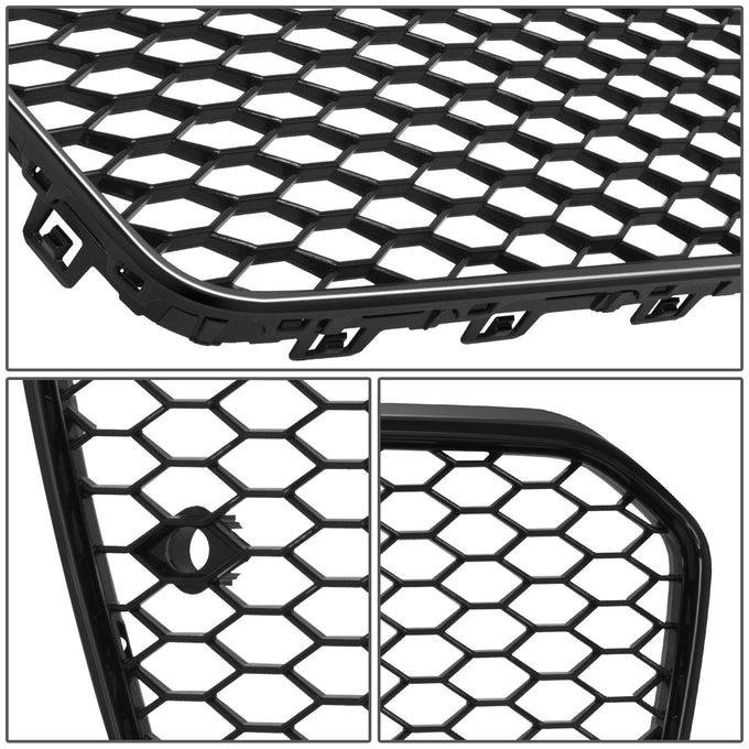 Factory Style RS5 Grille w/ Emblem Mount<br>13-16 Audi A5, S5