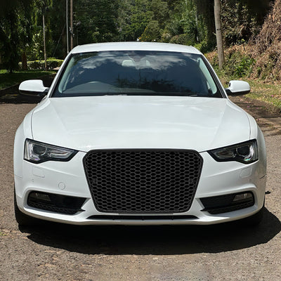 Factory Style RS5 Grille w/ Emblem Mount<br>13-16 Audi A5, S5